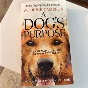 "A Dog's Purpose" Paperback - Brown Cover
